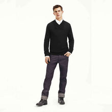 Load image into Gallery viewer, Refined Denim Pants-Green-4
