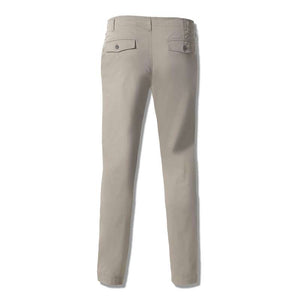 Cotton Stretch Pant-White-0