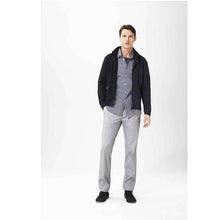 Load image into Gallery viewer, Straight Leg Trousers with Two Back Besom Pockets-Green-2