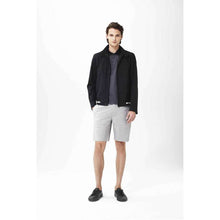 Load image into Gallery viewer, Straight Fit Shorts With Button Closure-Green-4