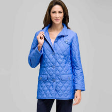Load image into Gallery viewer, Quilted Car Coat-Green-0