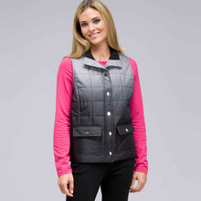 Load image into Gallery viewer, Mock Neck Quilted Vest-Green-0