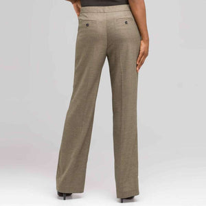 Classic Tweed Pant-Green-1