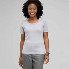 Load image into Gallery viewer, Scoop Neck Shell-White-0