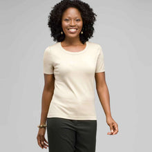 Load image into Gallery viewer, Short Sleeve Shell-White-0