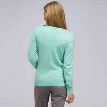 Load image into Gallery viewer, Ruffle Front V-Neck Cardigan-White-1