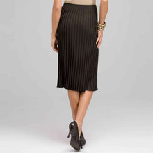 Load image into Gallery viewer, Ribbed Pleated Skirt-Green-1