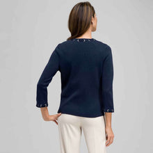 Load image into Gallery viewer, Trimmed Cardigan-Green-1