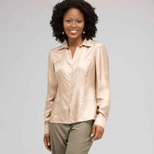 Load image into Gallery viewer, Shimmer Blouse-Green-0