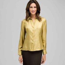 Load image into Gallery viewer, Shimmer Blouse-White-0