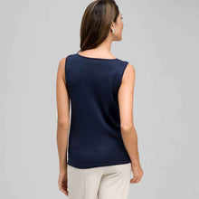 Load image into Gallery viewer, Sleeveless Scoop Neck Shell-Green-1