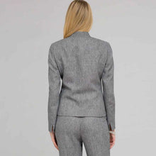 Load image into Gallery viewer, One Button Flat Front Jacket-Green-1
