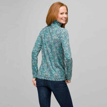 Load image into Gallery viewer, Paisley Turtleneck Top-Green-1
