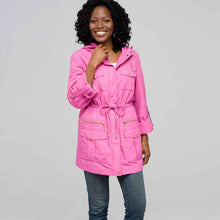 Load image into Gallery viewer, Roll Sleeve Anorak Jacket-Green-0