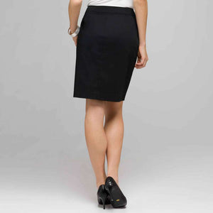 Button Front Skirt-Green-1