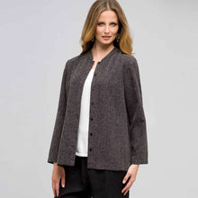 Load image into Gallery viewer, 3/4 Sleeve Relaxed Jacket-Green-0