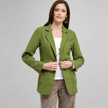 Load image into Gallery viewer, Relaxed Fit Jacket-Green-0