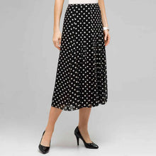 Load image into Gallery viewer, Show Stopper Dot Print Skirt-Green-0