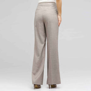 Flat Front Classic Pant-Green-1