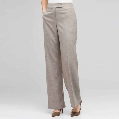 Flat Front Classic Pant-Green-0