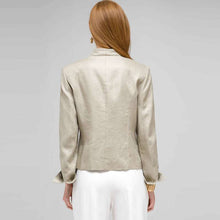 Load image into Gallery viewer, Textured 2 Pocket Jacket-White-1