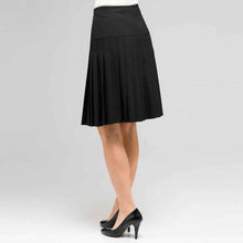 Load image into Gallery viewer, Side Button Pleated Skirt-Green-1