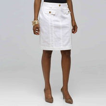 Load image into Gallery viewer, Straight Skirt-Green-0