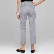 Load image into Gallery viewer, Striped Crop Pants-Green-1