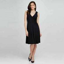 Load image into Gallery viewer, V-Neck Dress-Green-0