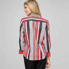 Load image into Gallery viewer, Striped Shirt-Green-1