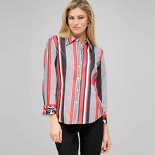Load image into Gallery viewer, Striped Shirt-Green-0