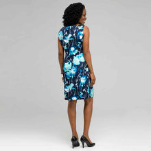 Load image into Gallery viewer, Floral Sheath Dress-Green-1
