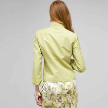 Load image into Gallery viewer, Washable Linen 1 Button Jacket-White-1