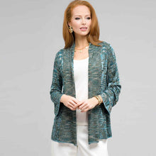 Load image into Gallery viewer, Open Front Cardigan-Green-0