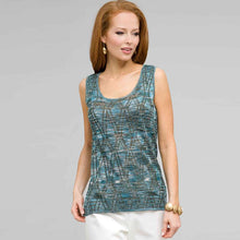 Load image into Gallery viewer, Sleeveless Shell-Green-0