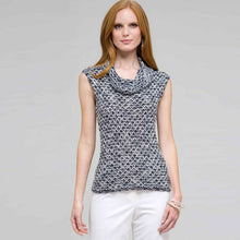 Load image into Gallery viewer, Sleeveless Cowl Neck Top-Green-0