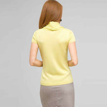 Load image into Gallery viewer, Cowl Neck Top-White-1