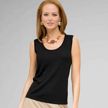 Load image into Gallery viewer, Scoop Neck Shell-Green-0