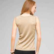 Load image into Gallery viewer, Scoop Neck Shell-Black-1