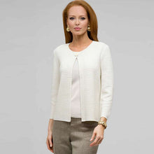 Load image into Gallery viewer, One Button 3/4 Sleeve Cardigan-Green-0