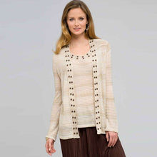 Load image into Gallery viewer, Open Front Cardigan-Green-0