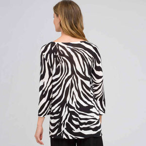 Animal Print Tunic-Green-1