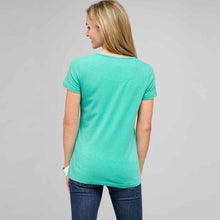 Load image into Gallery viewer, Short Sleeve Crew Neck-White-1