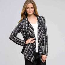 Load image into Gallery viewer, Open Front Texture Cardigan-Green-0