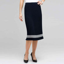 Load image into Gallery viewer, Long Pleated Skirt-Green-0