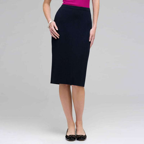 Long Pencil Skirt-Green-0