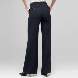 Flat Front Pant-Green-1