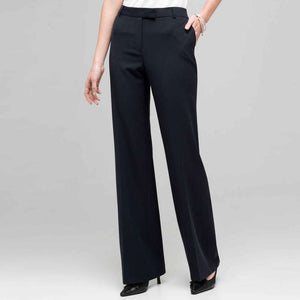 Flat Front Pant-Green-0