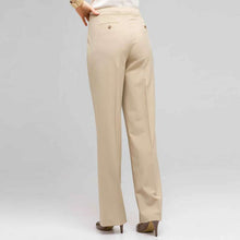 Load image into Gallery viewer, Flat Front Pant-White-1