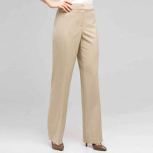 Load image into Gallery viewer, Flat Front Pant-White-0